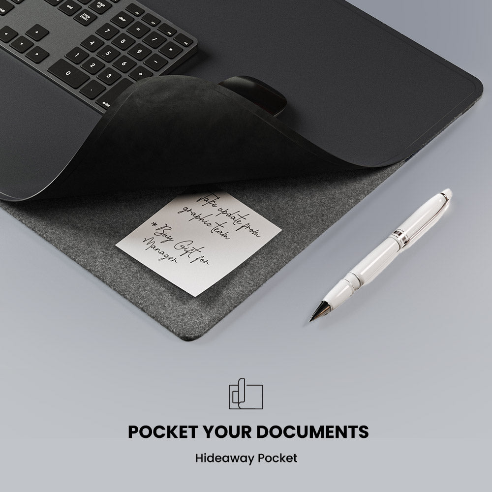 MAX-JOURNEY ULTRA Fast Wireless Charging Desk Mat - by TIMDASI